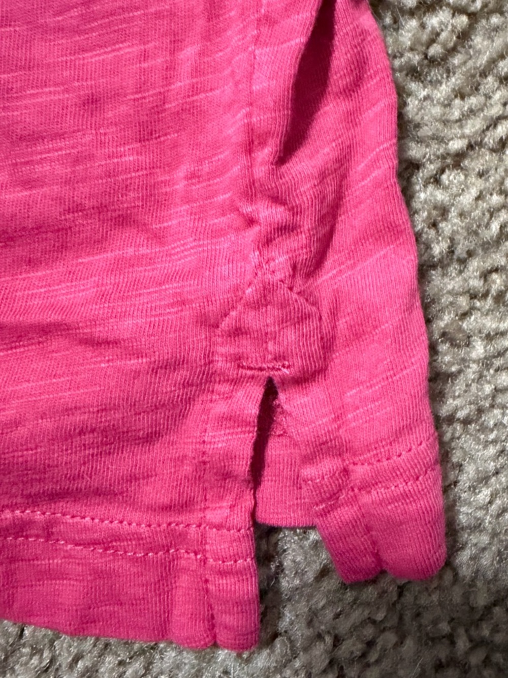 Sonoma Bright Pink Polo with Chest Pocket Size XL - Picture 8 of 8
